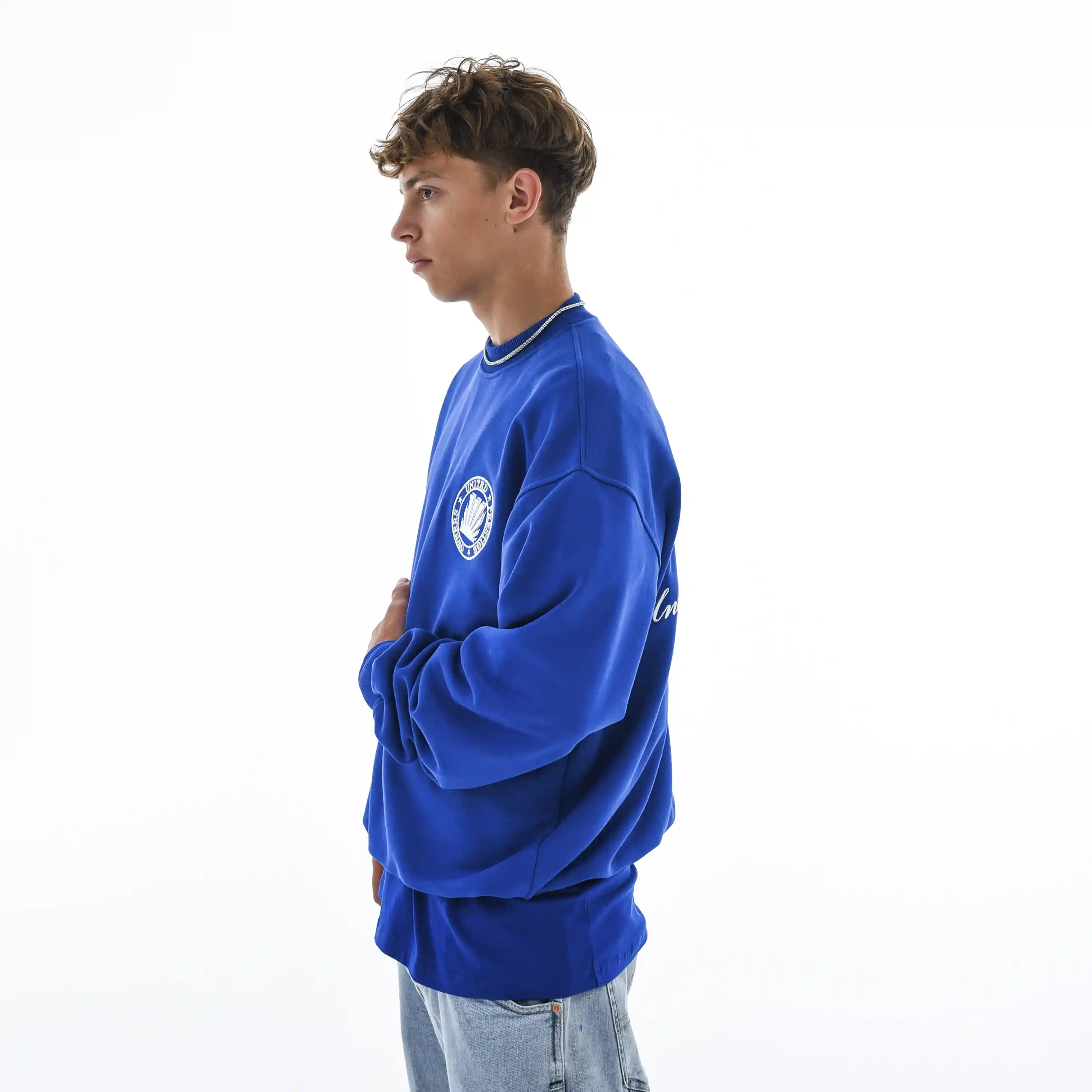 синий свитшот мерч парк