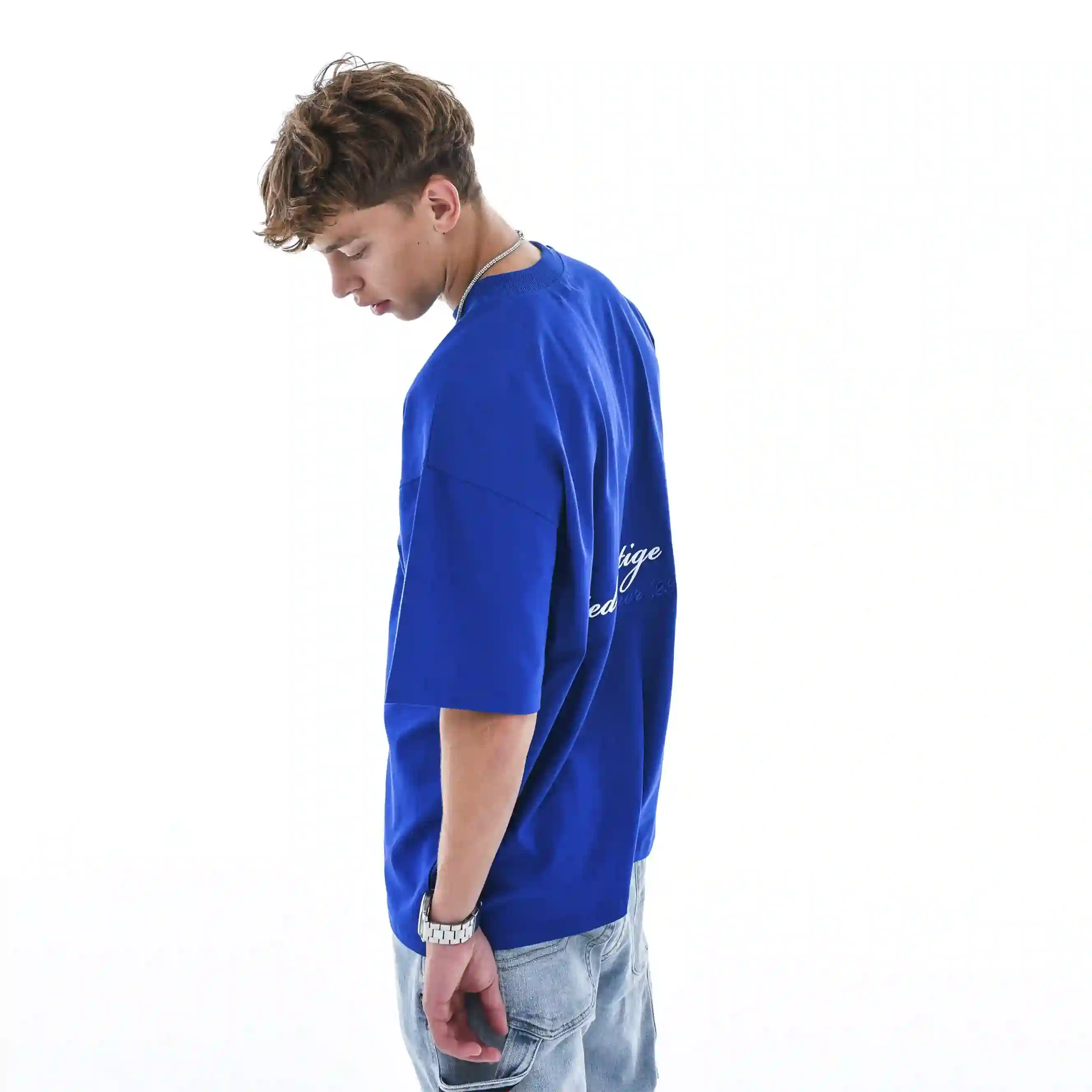 синяя футболка мерч парк