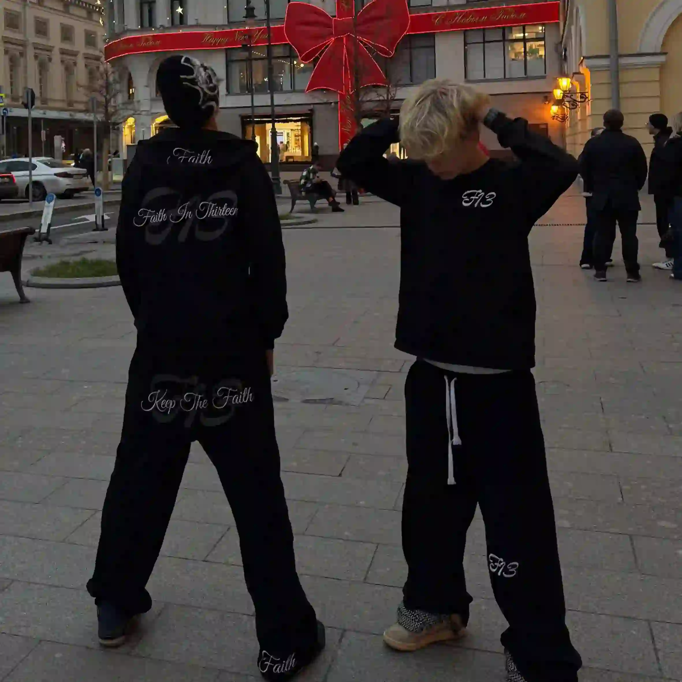 Пошив одежды для московского бренда F13: зип худи и брюки