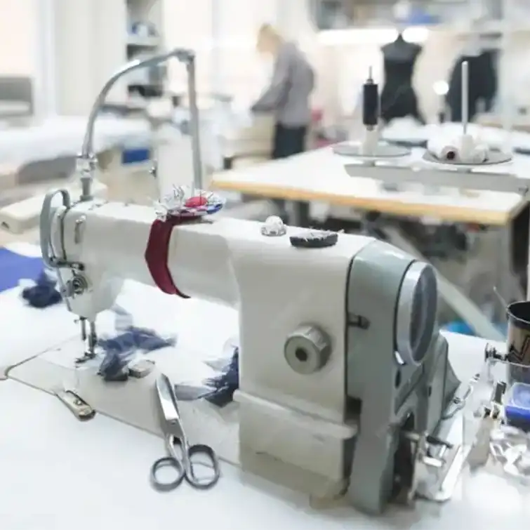 Готовая партия корпоративного мерча на производстве