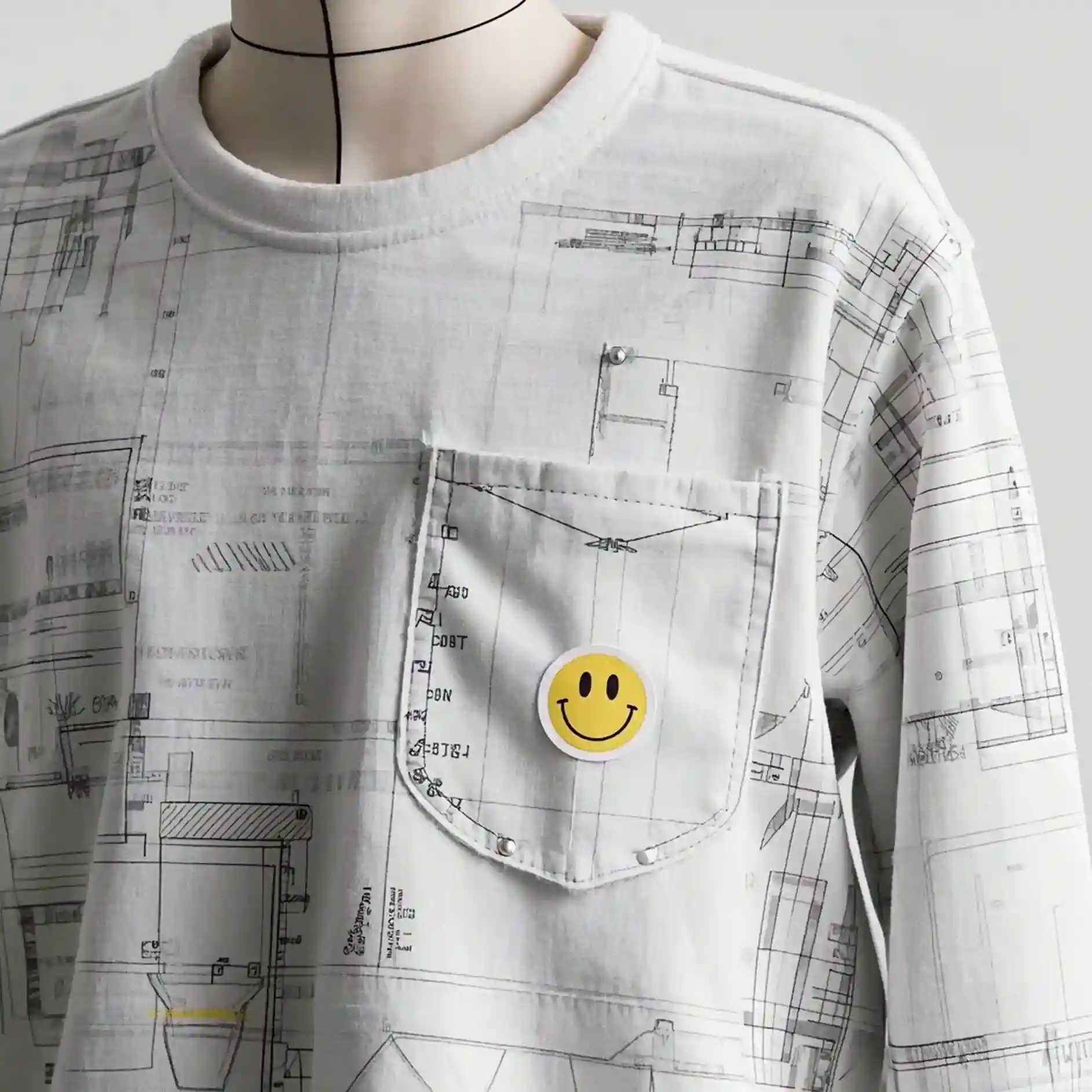 Процесс установки липучки велкро на одежду в МЕРЧ ПАРК